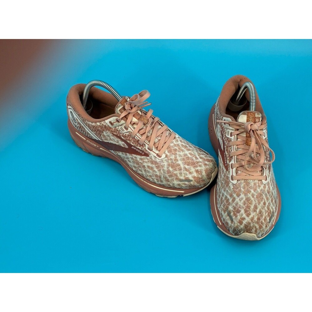 Brooks Ghost 10 Womens Size 9 B Pink Rose Running Shoes Athletic Sneakers